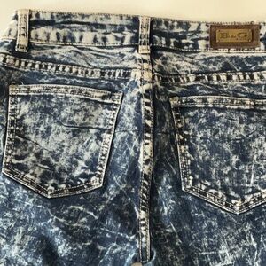 B&G Blue Acid Wash Jeans